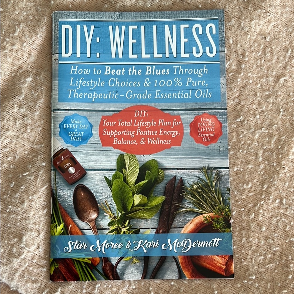 DIY Wellness Book with Essential Oils